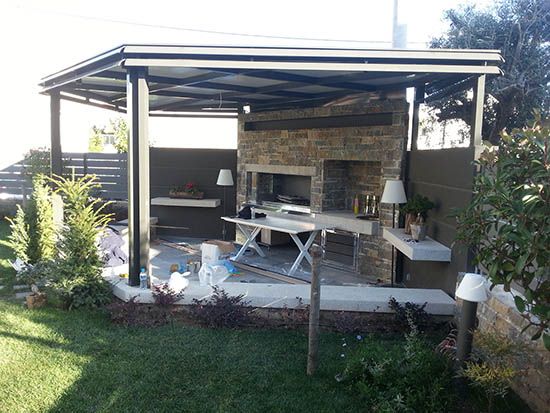 Πέργκολες αλουμινίου__Σχεδιασμός και κατασκευή__